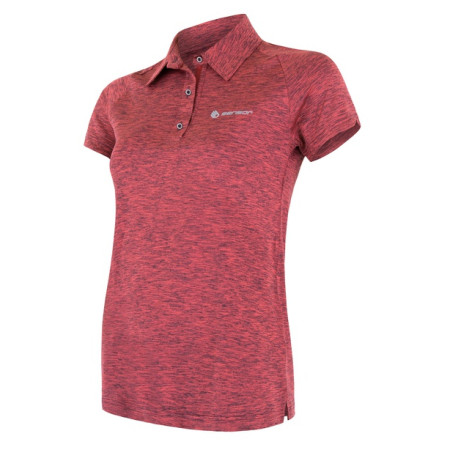 Damska koszulka Sensor Motion Polo różowy Pink