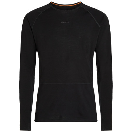 Męska koszulka Icebreaker Men Merino 200 ZoneKnit LS Crewe czarny Black