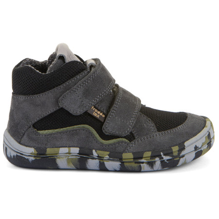 Dziecięce całoroczne buty barefoot Frodo Barefoot Tex Fun Autumn Grey/Black