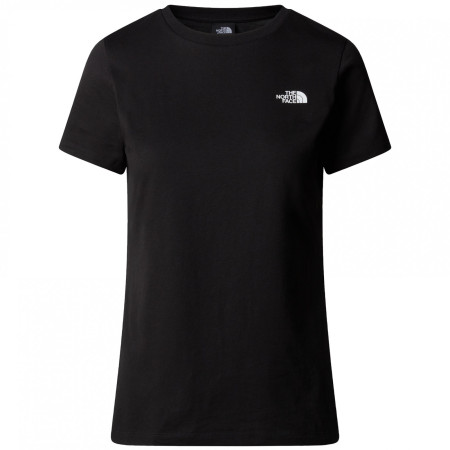 Koszulka damska The North Face W S/S Simple Dome Slim Tee czarny