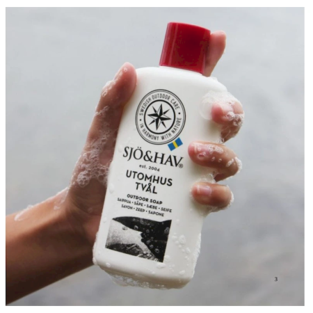 Płyn do higieny osobistej Sjö&Hav Biodegradowalne mydło outdoorowe 200 ml