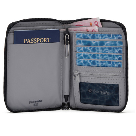 Portfel Pacsafe RFIDsafe compact travel organizer