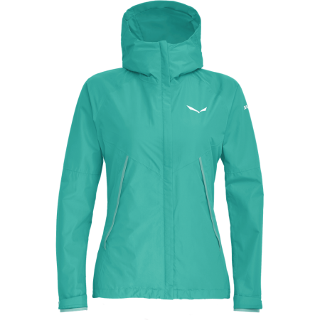 Kurtka damska Salewa Puez PTX 2L W JKT zielony LagoonGreen