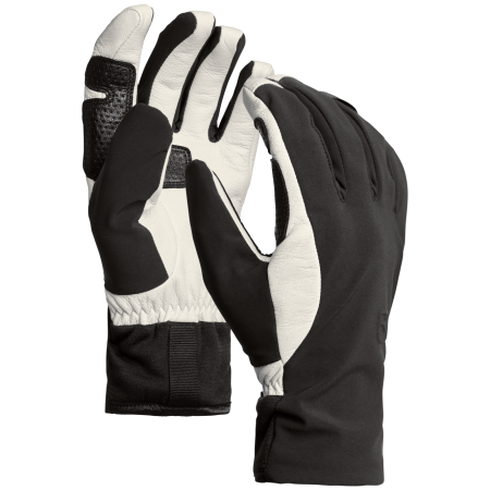 Damskie rękawice narciarskie Ortovox Tour Glove czarny Black Raven