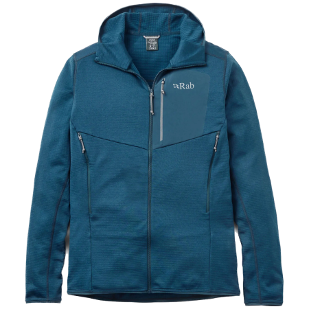 Bluza męska Rab Ascendor Hoody niebieski