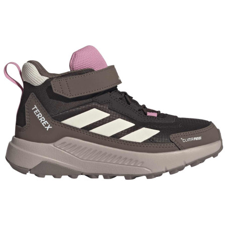 Buty dziecięce Adidas Terrex Anylander Mid Climaproof Brown brązowy Auco/Wonwhi/Earstr