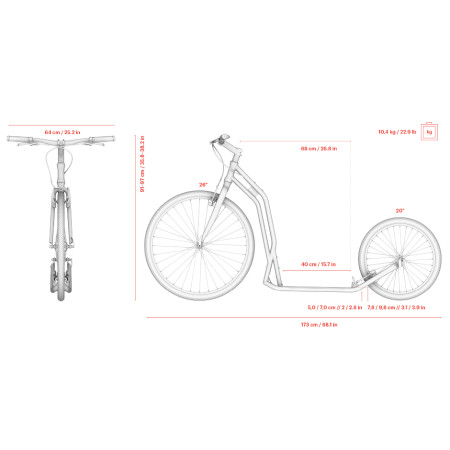 Hulajnoga Yedoo Yedoo Around the World 2620