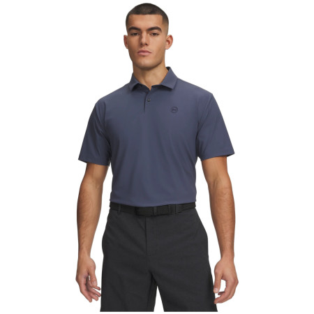 Koszulka męska Under Armour UA Drive Chill Polo niebieski Blue Fog / / Midnight Navy