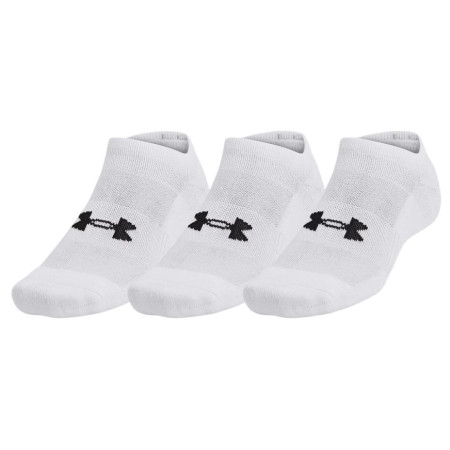 Zestaw skarpetek Under Armour Unisex Tc 3Pk No Show biały White/White/Black