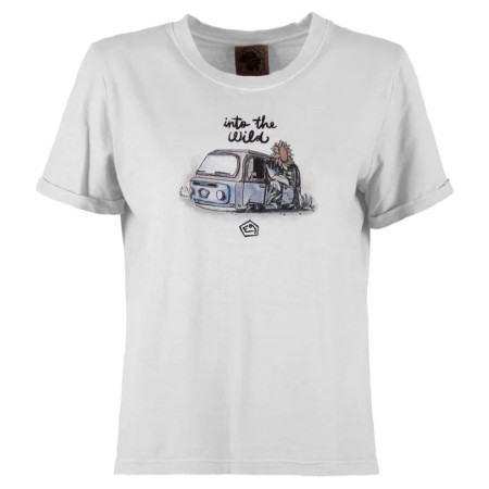 Koszulka damska E9 Wild Women's biały White