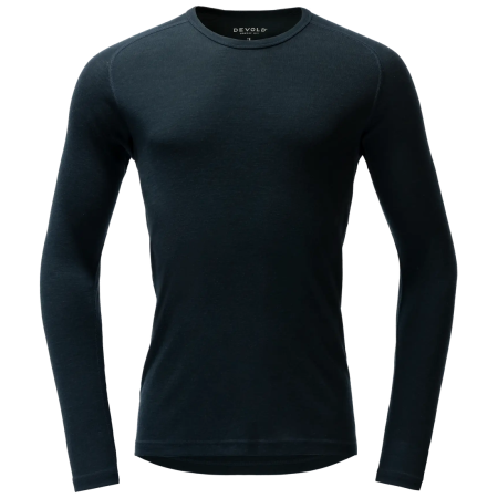 Męska koszulka Devold Adventure Merino 190 Shirt Man ciemnoniebieski Ink