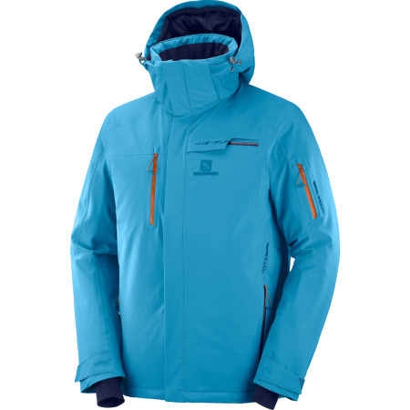 Kurtka męska Salomon Brilliant Jkt M jasnoniebieski FjordBlue