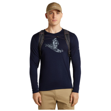 Męska koszulka Icebreaker Men Merino 200 Oasis LS Crewe SkiingYeti