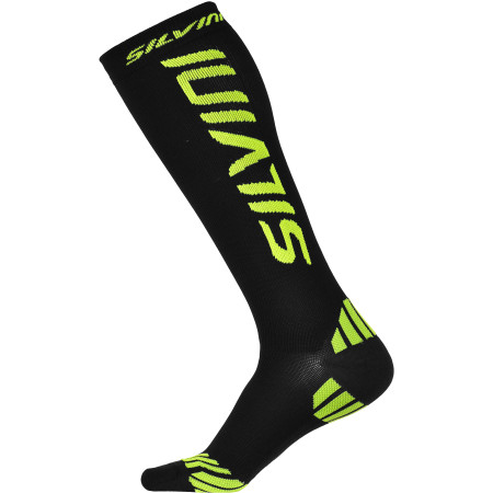 Skarpety kompresyjne Silvini Casalone UA562 czarny/żółty Black/Neon