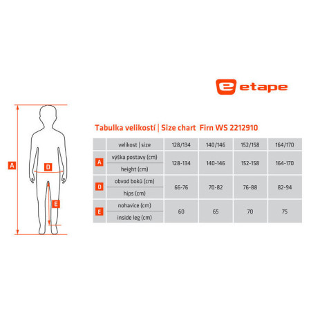 Spodnie dziecięce Etape Firn WS