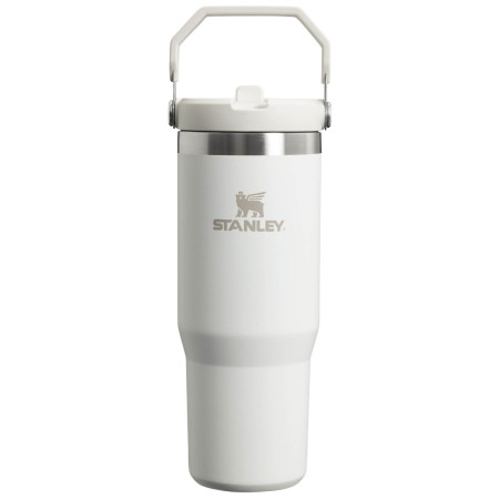 Kubek termiczny Stanley Tumbler Flip Straw 2.0 890 ml biały FROST