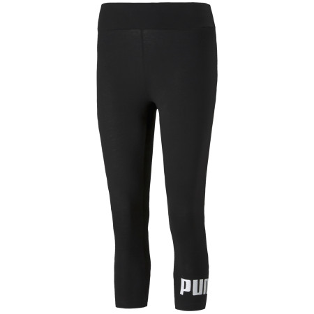Legginsy damskie 3/4 Puma ESS 3/4 Logo Leggings czarny black