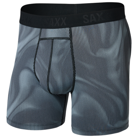 Bokserki Saxx Smooth Flex Light Compression Boxer Brf szary smoke camo-deep navy