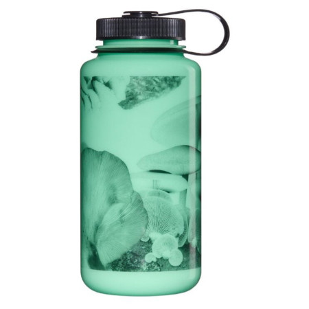 Butelka Nalgene Wide Mouth Glo Wyld 1000 ml mix2 Glow w/Black Mushrooms