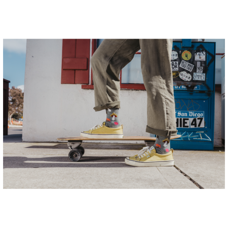 Skarpety damskie Darn Tough Shroom Bloom Crew Lightweight