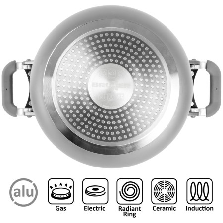 Zestaw naczyń Brunner Fusion 7+1 Ø 22 cm