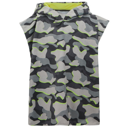 Ponczo dziecięce Regatta Kids Towel Robe DrkStrmCamo szary DrkStrmCamo