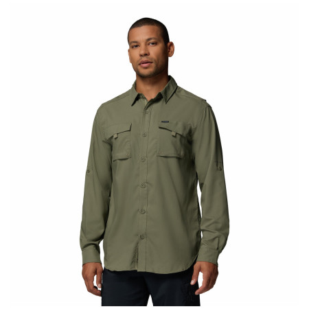 Koszula męska Columbia Silver Ridge™ Utility II LS Shirt zielony Stone Green
