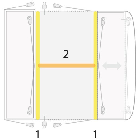 Przedsionek Outwell Maryville 260SA Flex