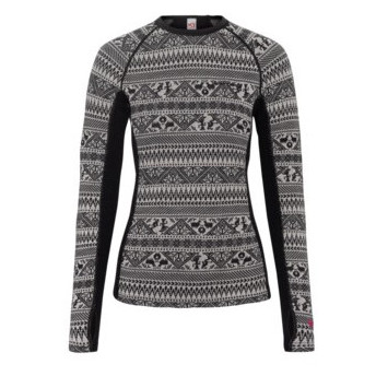 Damska koszulka Kari Traa Tale Ls czarny BLACK