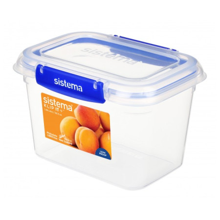 Pudełko na jedzenie Sistema Rectangle Klip It Plus 1,49L