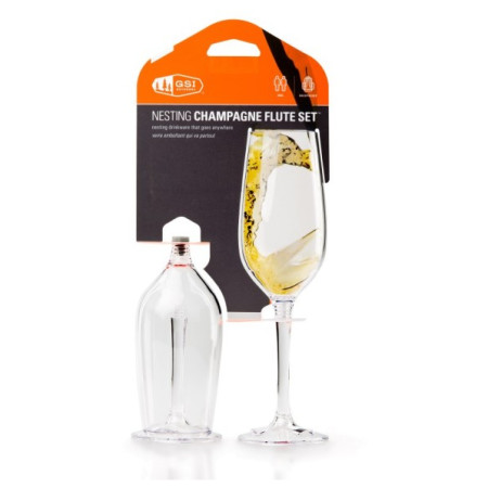 Kieliszek GSI Outdoors Nesting Champagne Flute Set