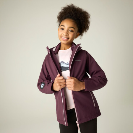 Kurtka zimowa dla dziewczynek Regatta Girls Trekktain 3-in-1 II FigPowLilac