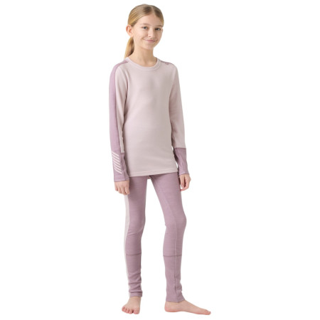 Zestaw dziecięcy Helly Hansen Jr Lifa Merino Midweight Set Purple Clay