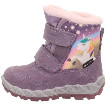Dziecięce buty zimowe Superfit Icebird Lila/Rosa