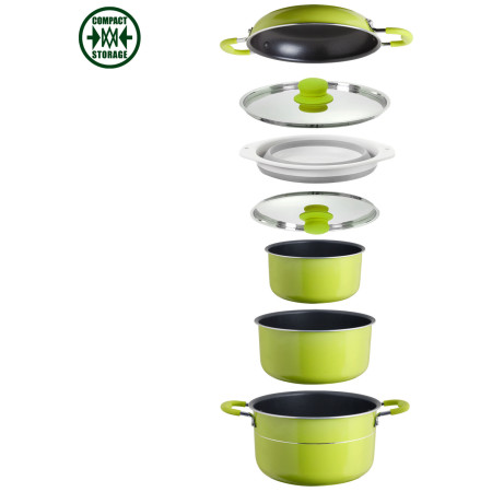 Zestaw garnków Brunner Popote Juniper 8+1 Ø 24 cm