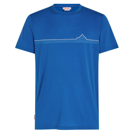 Koszulka męska Icebreaker Men Merino 150 Tech Lite SS Tee Range Stripes