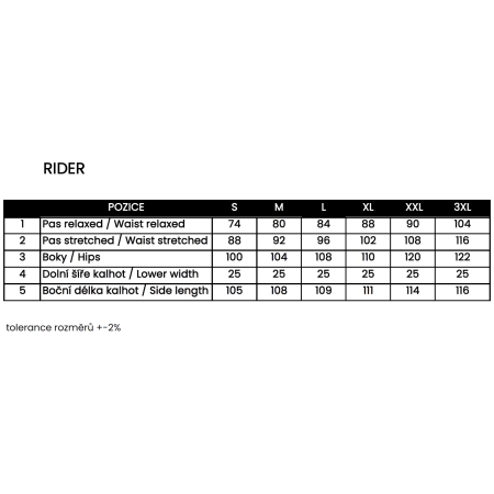 Spodnie męskie Trimm Rider M