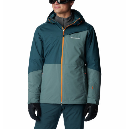 Kurtka zimowa męska Columbia Iceberg Point™ Jacket niebieski Metal, Night Wave