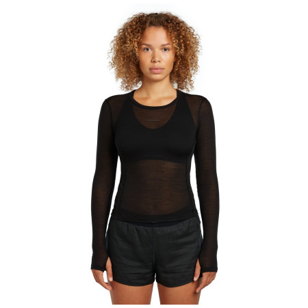 Koszulka damska Icebreaker Women Merino Blend 75 Cool-Lite™ Featherlight™ LS Crewe