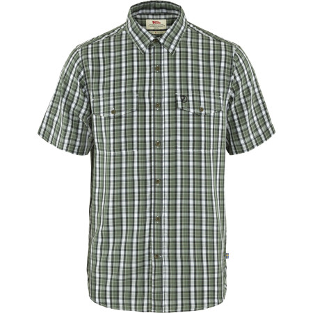 Koszula męska Fjällräven Abisko Cool Shirt SS M zielony Patina Green-Dark Navy