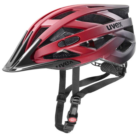 Kask rowerowy Uvex I-vo cc czerwony Red Black Mat