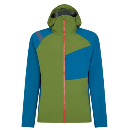Kurtka męska La Sportiva Run Jkt M zielony Kale/Space Blue