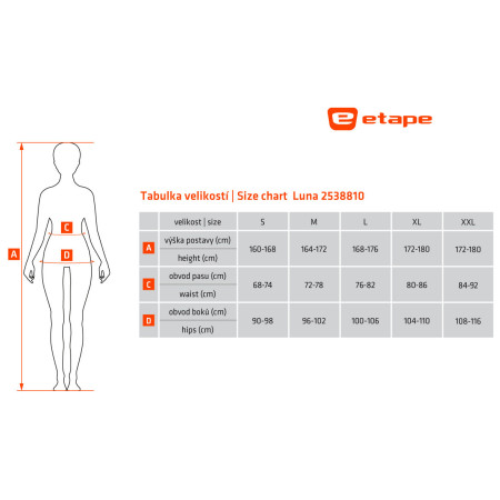 Damskie spodenki Etape Luna