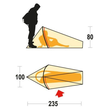 Ultralekki namiot Ferrino Sintesi 1