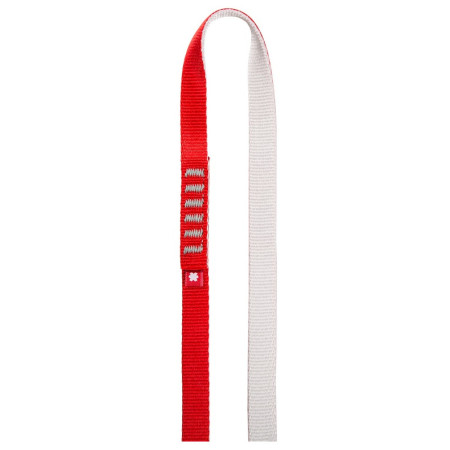 Smyczka Ocún O-SLING ECO-PES 16 mm 100 cm biały/czerwony