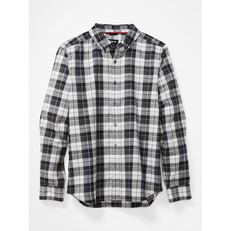 Koszula męska Marmot Harkins Lt Wt Flannel LS czarny Black