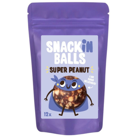 Ładowarka solarna SNACKin BALLS Super Peanut 156 g