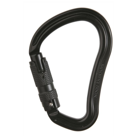 Karabinek Singing Rock Hector Triple Lock czarny Black