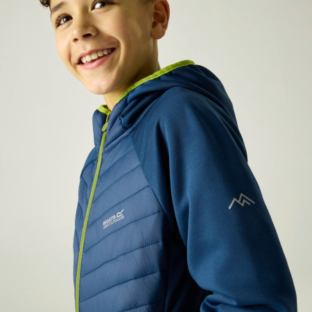 Kurtka dziecięca Regatta Junior Andreson Hybrid Aviator Blue
