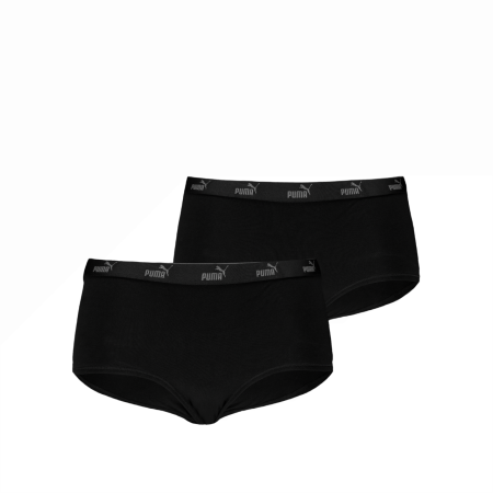 Majtki damskie Puma Elements Cotton Mini Shorts 2P